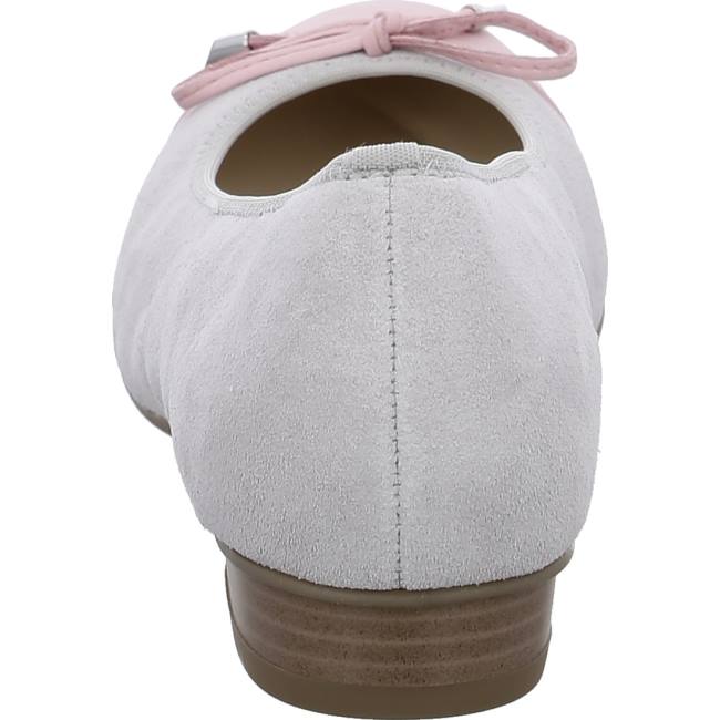 Ballerine Ara Bari Flamingo Pebble Grise Femme | GQK-8039266