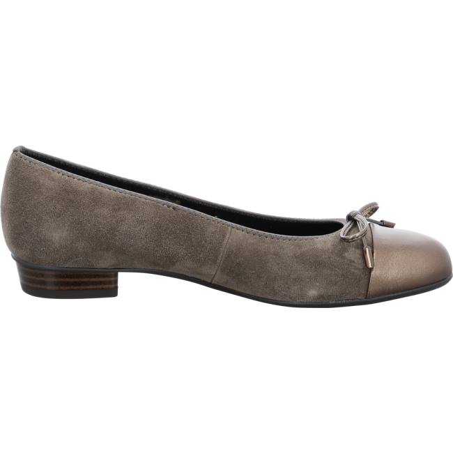 Ballerine Ara Bari Moro Taiga Vert Femme | MTG-1128315