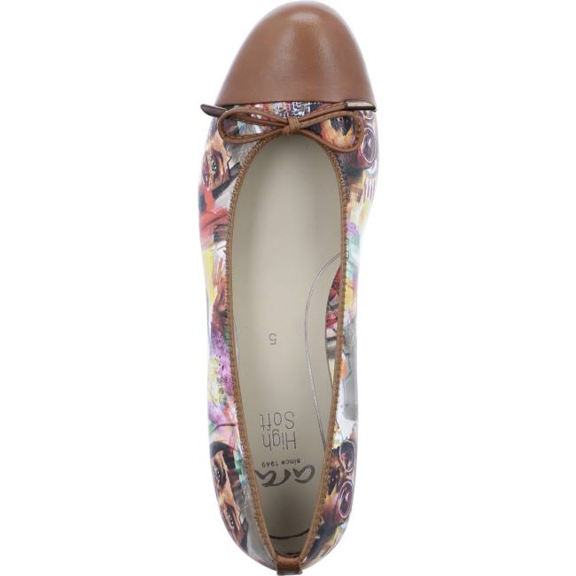 Ballerine Ara Bari Multicolore Femme | ZLD-3633541