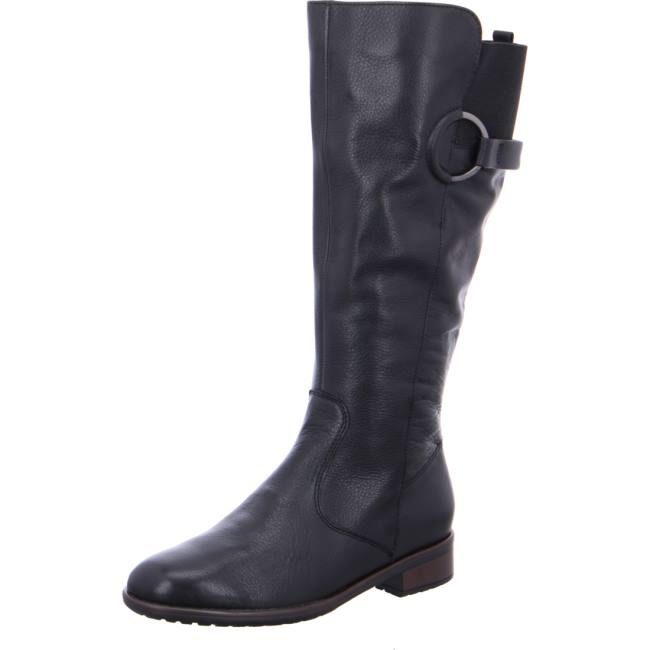 Botte Ara Long Liverpool Noir Femme | QWI-1089843