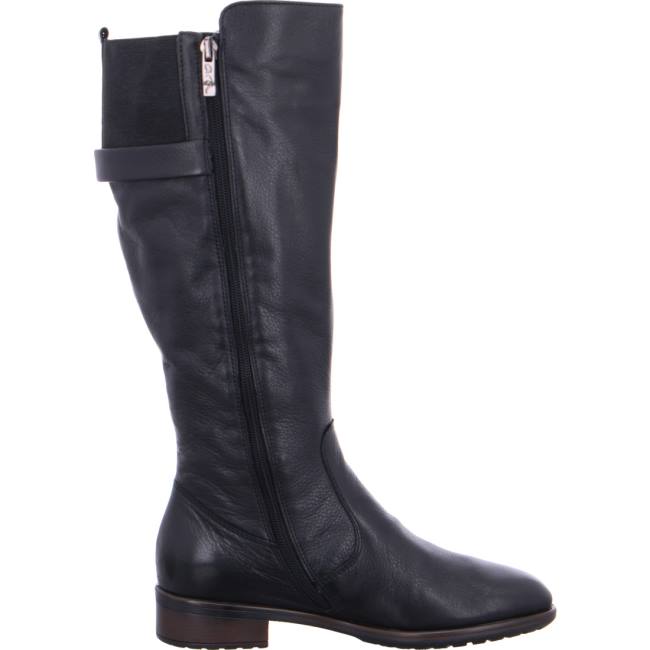 Botte Ara Long Liverpool Noir Femme | QWI-1089843