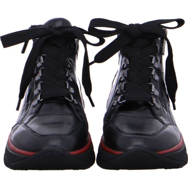 Botte Ara Lace-ups Roma Noir Femme | LZU-4105487