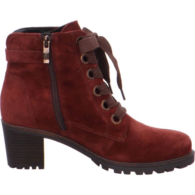 Botte Ara Lace-up Ankle Mantova Marron Femme | XTE-5127133