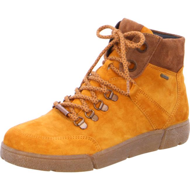 Botte Ara High Top Rom-sport Jaune Femme | CPW-4472377