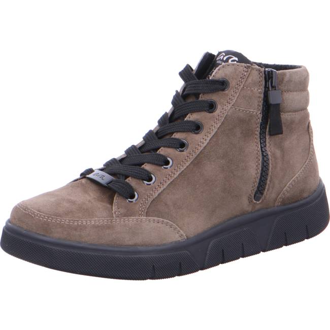 Botte Ara High Top Rom-sport Grise Femme | IUU-2272394