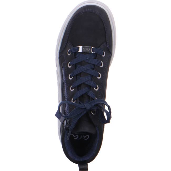 Botte Ara High Top Rom-sport Bleu Femme | ZGE-0496341