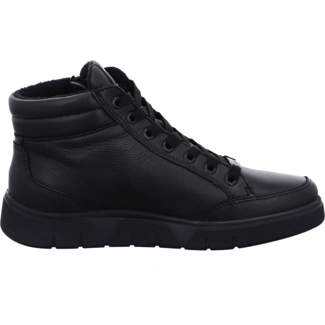 Botte Ara High Top Rom-sport Noir Femme | UFW-3305595