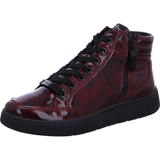 Botte Ara High Top Rom-sport Rouge Femme | FRI-4240751