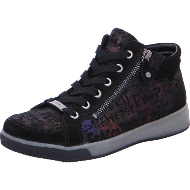 Botte Ara High Top Rom Noir Femme | JNB-3633181