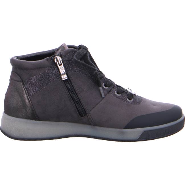 Botte Ara High Top Rom Grise Femme | AWU-6366732