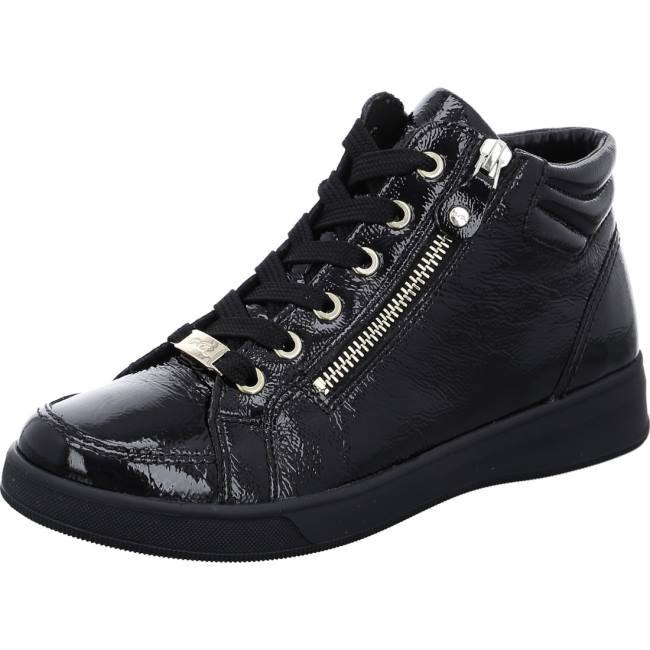 Botte Ara High Top Rom Noir Femme | RWN-7577733