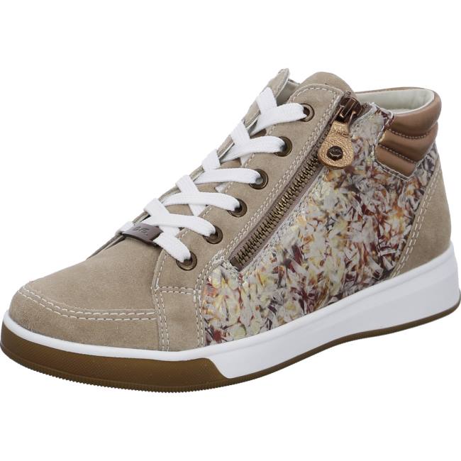 Botte Ara High Top Rom Marron Femme | JIN-1344230