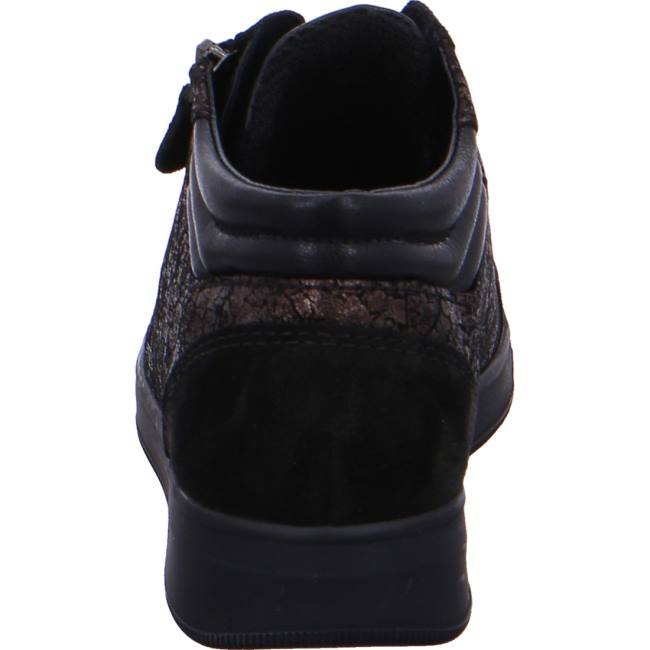 Botte Ara High Top Rom Noir Femme | AJA-2863808