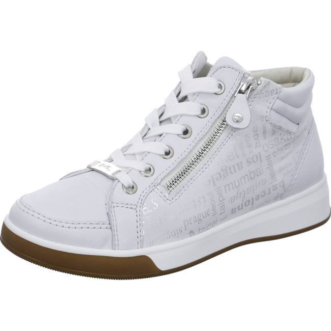 Botte Ara High Top Rom Nebbia Blanche Femme | NCJ-7966007