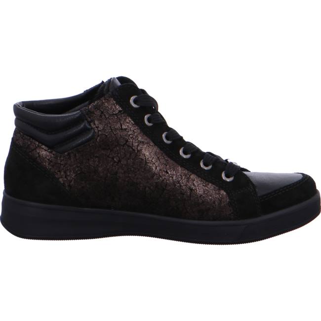 Botte Ara High Top Rom Noir Femme | AJA-2863808