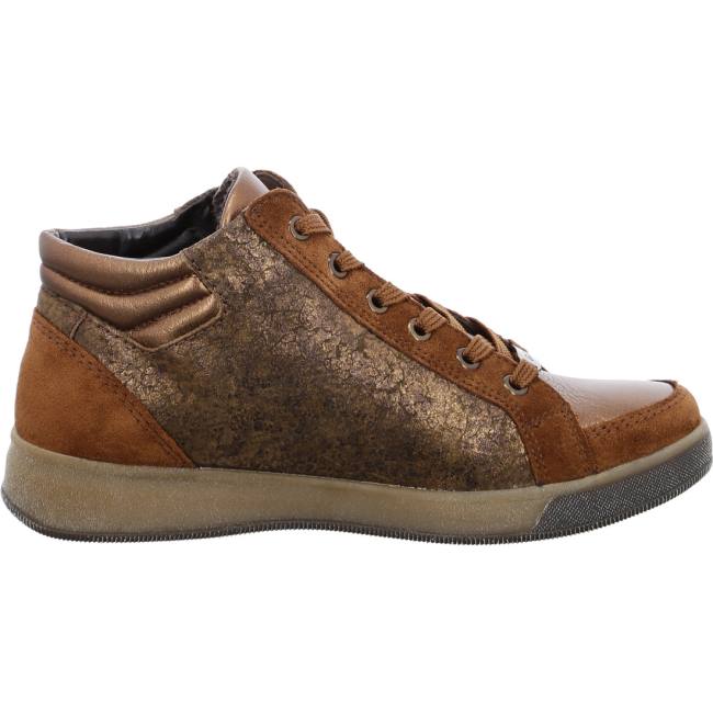 Botte Ara High Top Rom Nuts Marron Femme | LAI-5210704