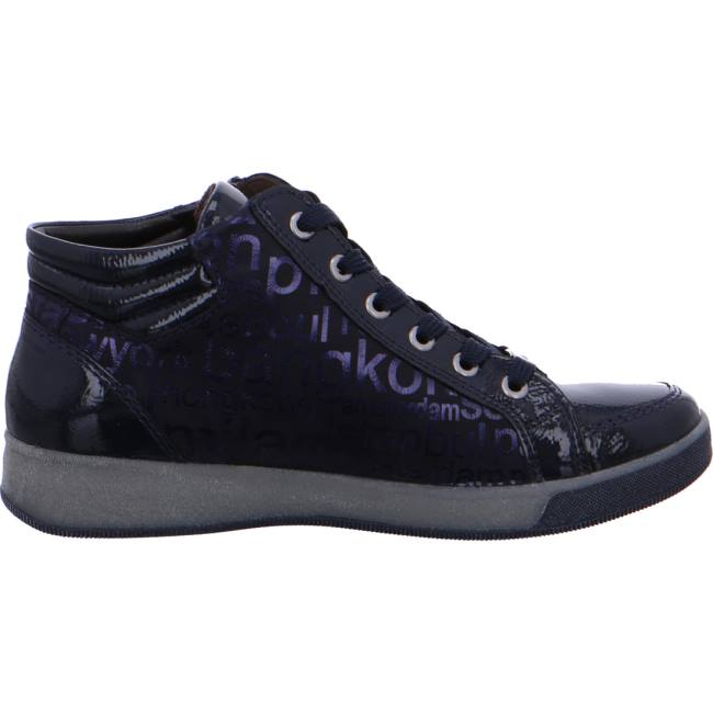 Botte Ara High Top Rom Bleu Femme | NCH-5951592