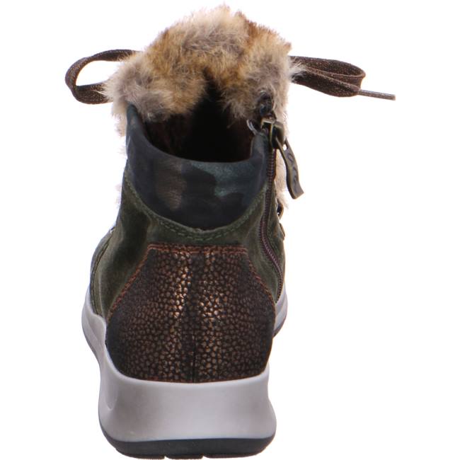 Botte Ara High Top Osaka Vert Femme | LTG-7763973