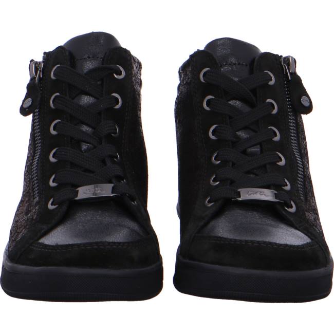 Botte Ara High Top Rom Noir Femme | AJA-2863808