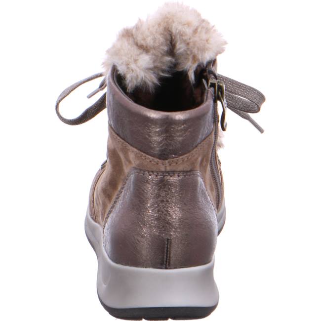 Botte Ara High Top Osaka Marron Femme | AOE-7431002