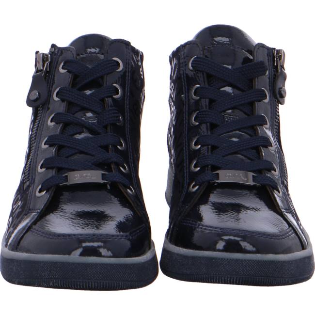 Botte Ara High Top Rom Bleu Femme | NCH-5951592