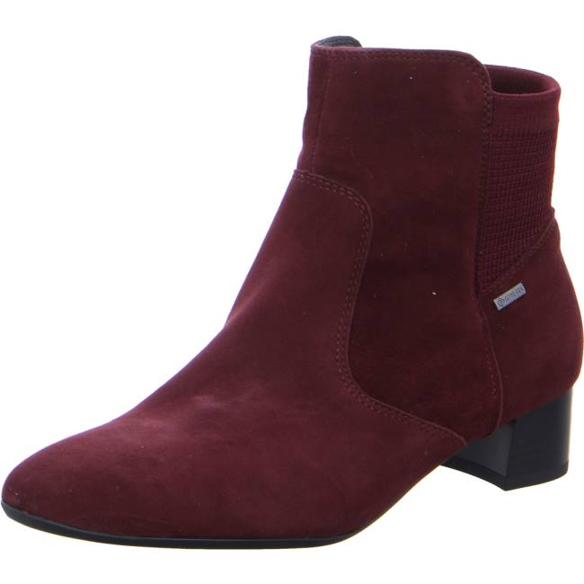 Botte Ara Ankle Vicenza Rouge Femme | ATV-5822582