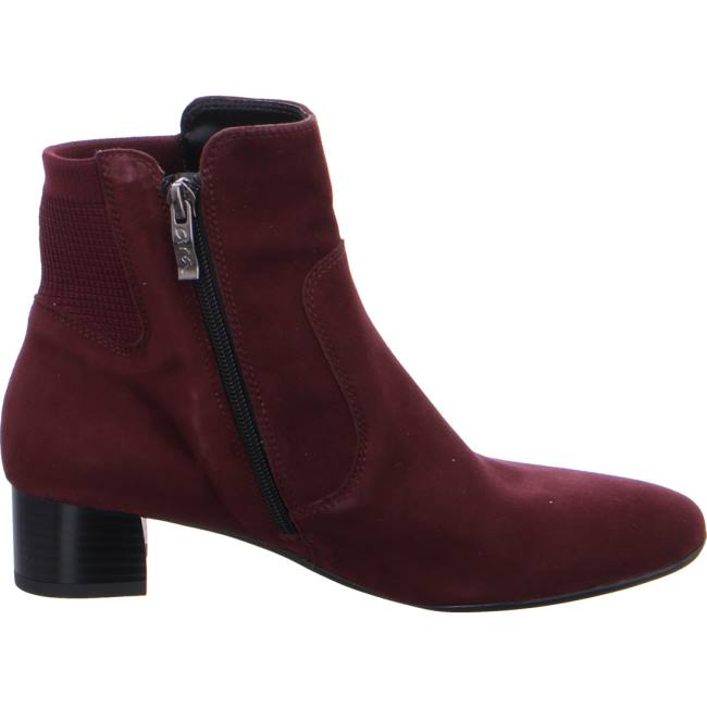 Botte Ara Ankle Vicenza Rouge Femme | ATV-5822582