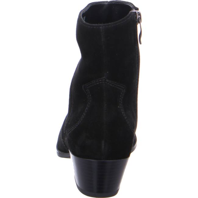 Botte Ara Ankle Tombstone Noir Femme | QJG-9226524