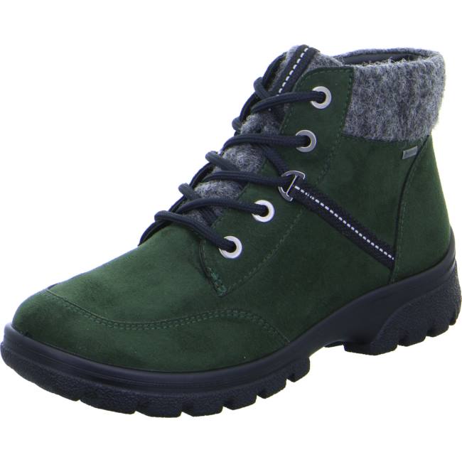 Botte Ara Ankle Saas-fee Vert Femme | NOJ-4966869