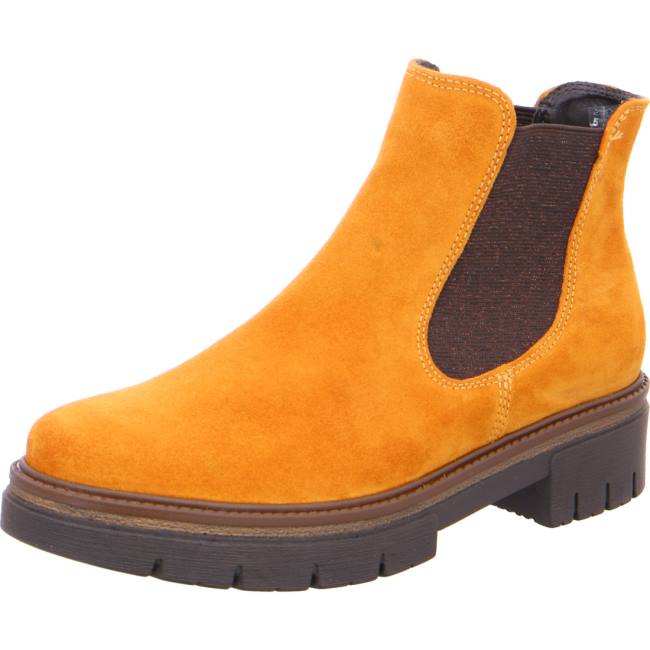 Botte Ara Ankle Riva Jaune Femme | ZMK-5821292