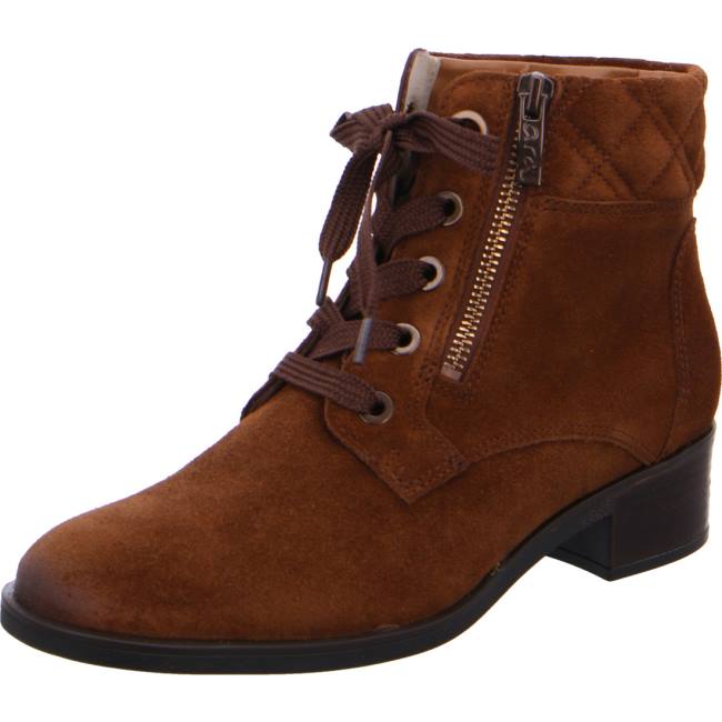 Botte Ara Ankle Parker Marron Femme | PEI-8725600