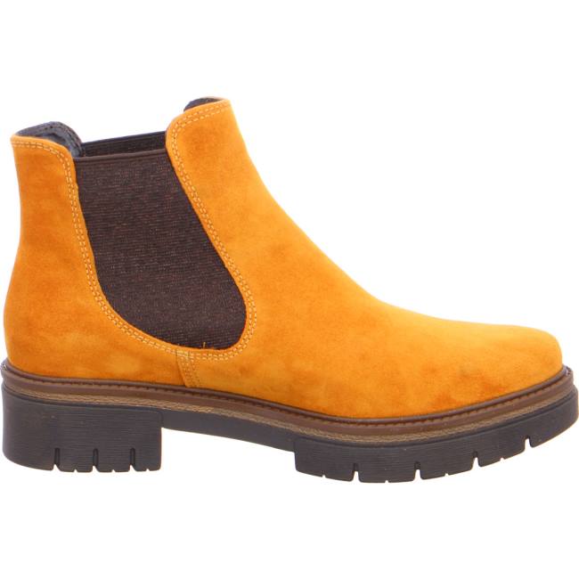 Botte Ara Ankle Riva Jaune Femme | ZMK-5821292