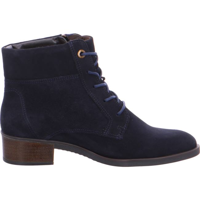 Botte Ara Ankle Parker Bleu Femme | DVN-7586680