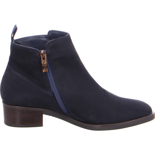 Botte Ara Ankle Parker Bleu Femme | WHK-2112127