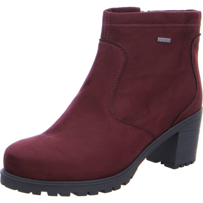 Botte Ara Ankle Mantova Rouge Femme | FCB-6920361