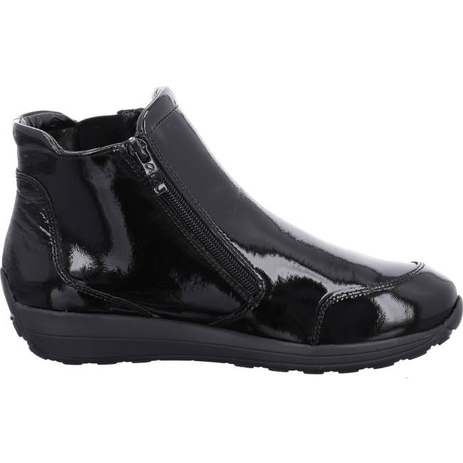 Botte Ara Ankle Merano Noir Femme | NAQ-0904469