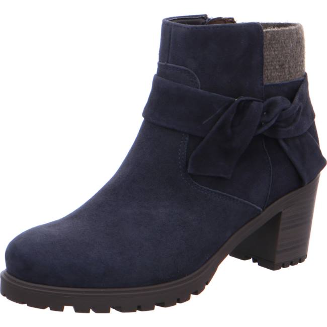 Botte Ara Ankle Mantova Bleu Femme | QOT-8480693