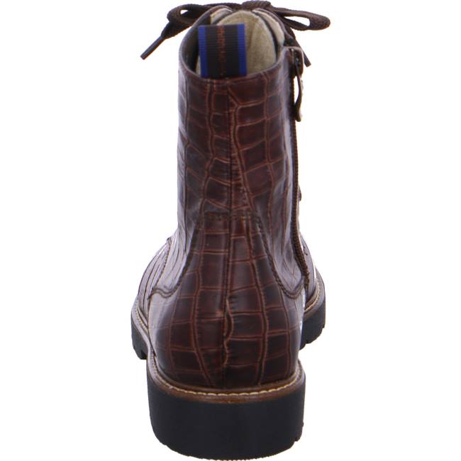 Botte Ara Ankle Manchester Marron Femme | XKM-6443657