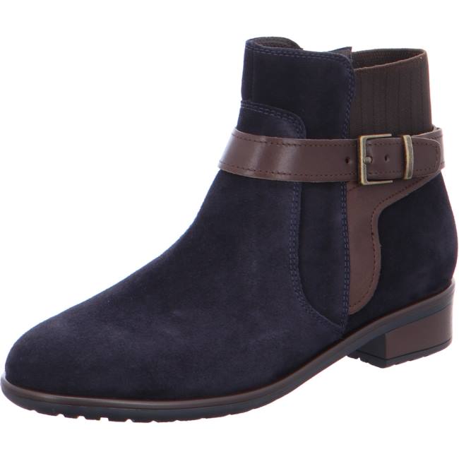 Botte Ara Ankle Liverpool Bleu Femme | ILV-5233064