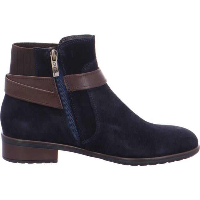 Botte Ara Ankle Liverpool Bleu Femme | ILV-5233064