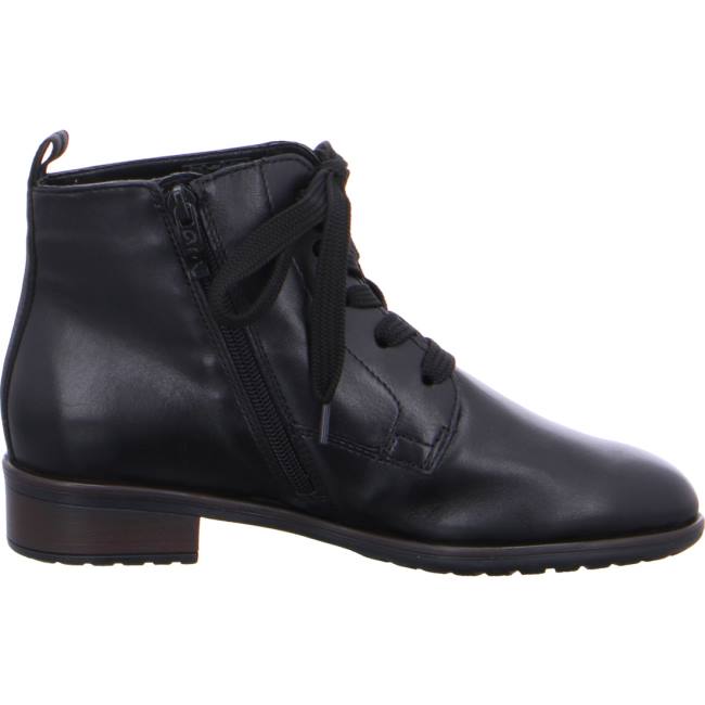 Botte Ara Ankle Liverpool Noir Femme | CXR-9135942