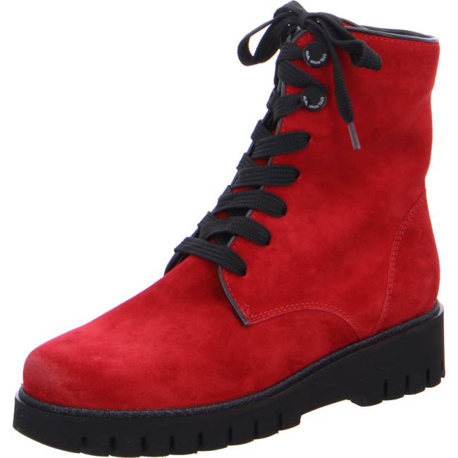 Botte Ara Ankle Jackson Rouge Femme | IHP-6411590