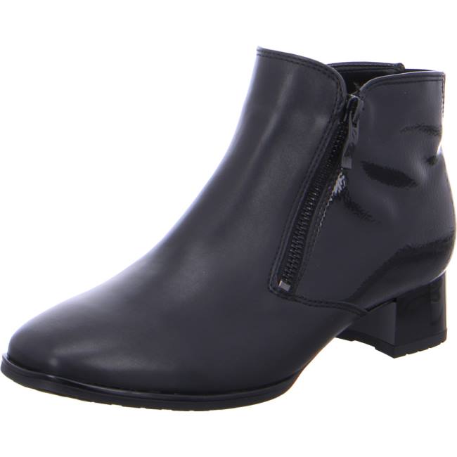 Botte Ara Ankle Graz Noir Femme | UBJ-2138531