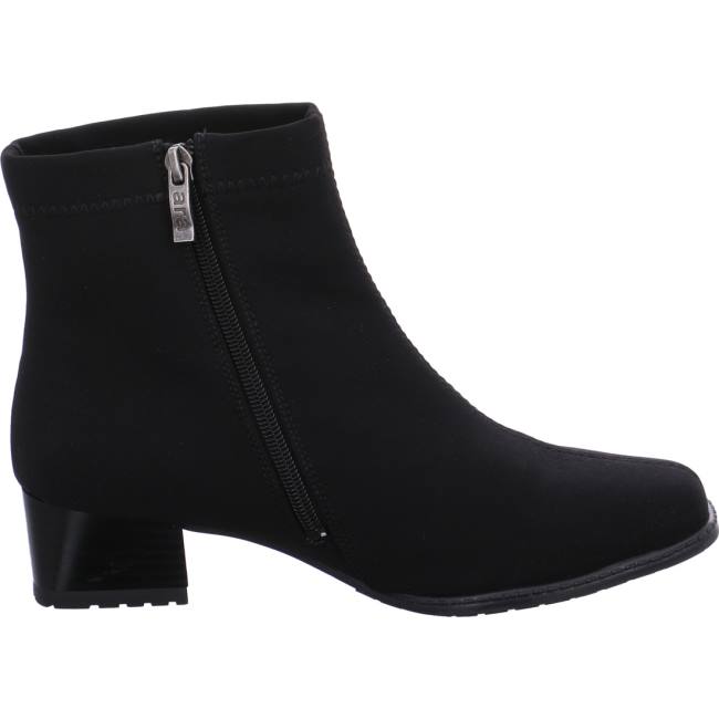 Botte Ara Ankle Graz Noir Femme | QZV-8602947