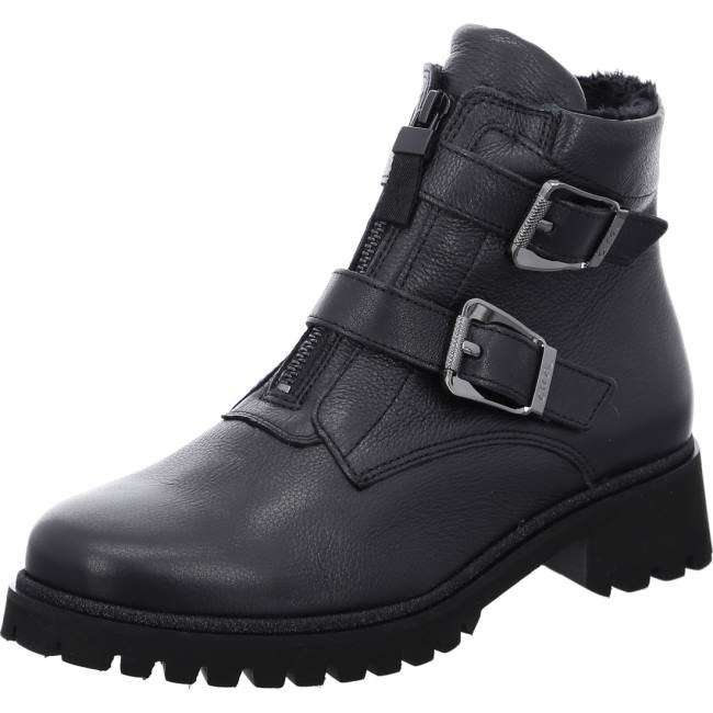 Botte Ara Ankle Denver Noir Femme | EOU-0954358