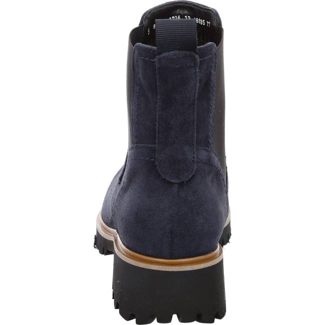 Botte Ara Ankle Denver Bleu Femme | VPY-6143765