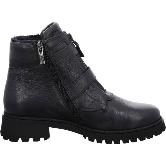 Botte Ara Ankle Denver Noir Femme | EOU-0954358