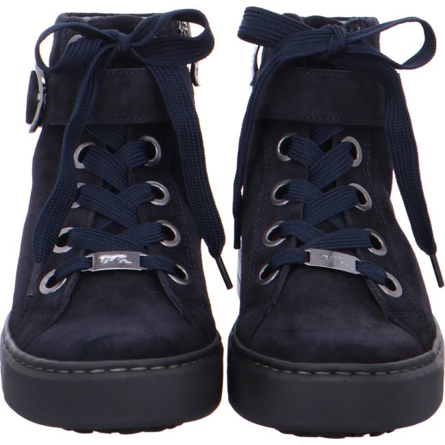 Botte Ara Ankle Courtyard Bleu Femme | EPU-7389793