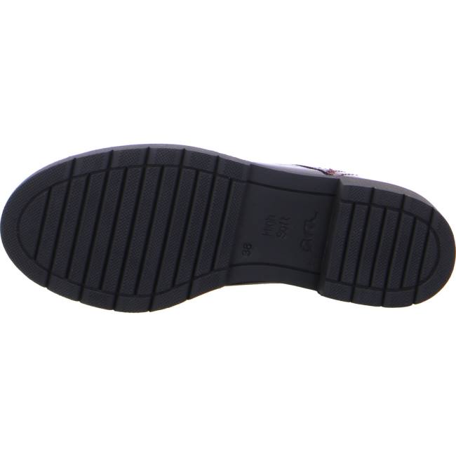 Chaussure Lacet Ara Manchester Rouge Femme | DOS-5692672