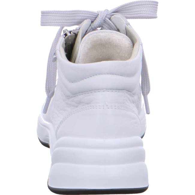 Chaussure Lacet Ara Ankle Miami Nebbia Blanche Femme | AZN-7175914